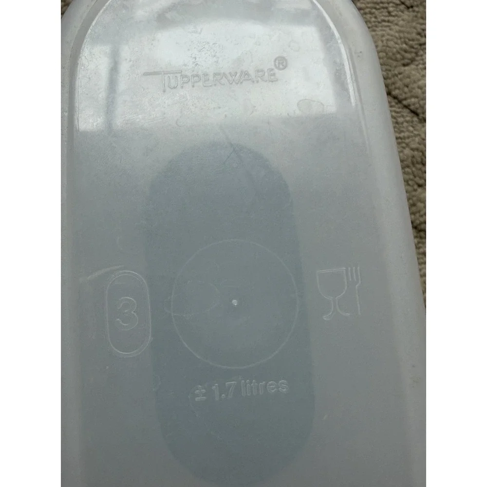 Tupperware vintage oval